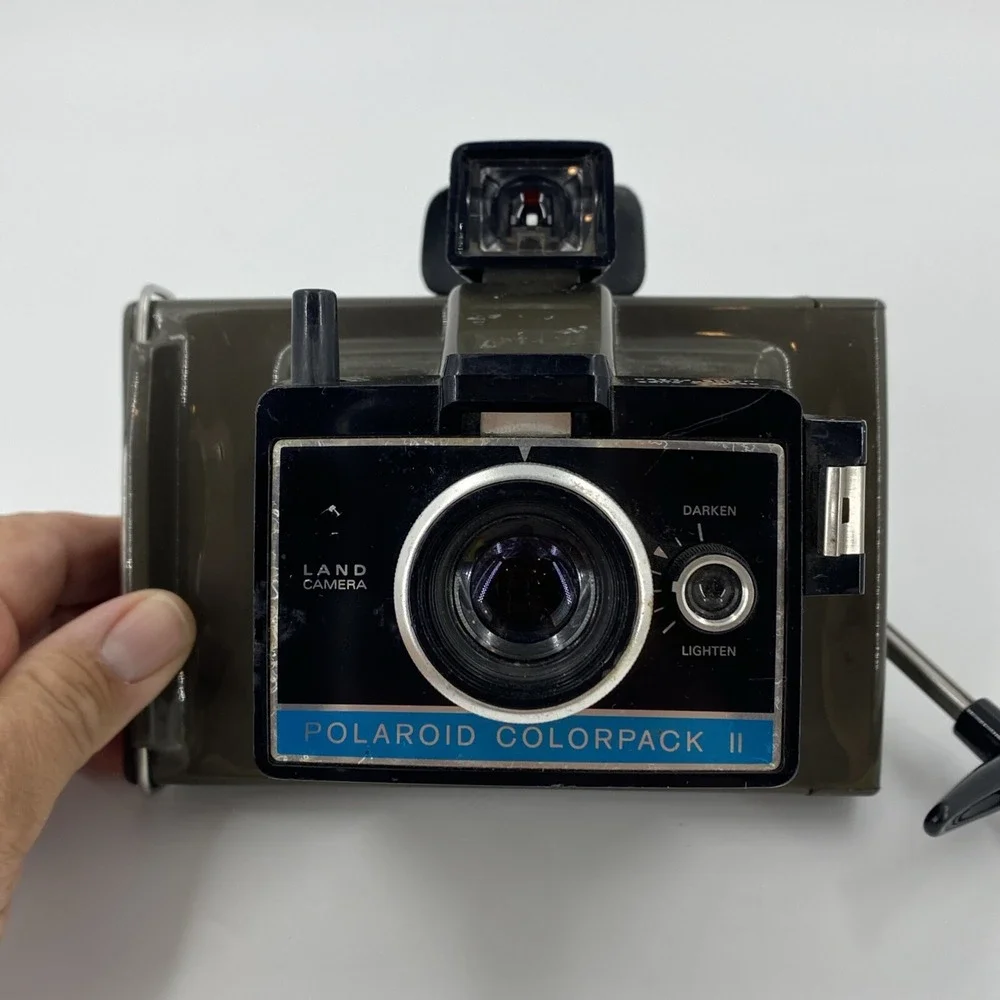 Polaroid Land Camera Colorpack II Gray Instant‎ Not Film Tested Vtg